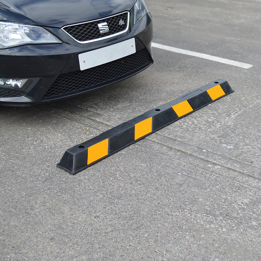 Rubber Wheel Stop 1650 - 2000mm - Kingfisher Direct Ltd