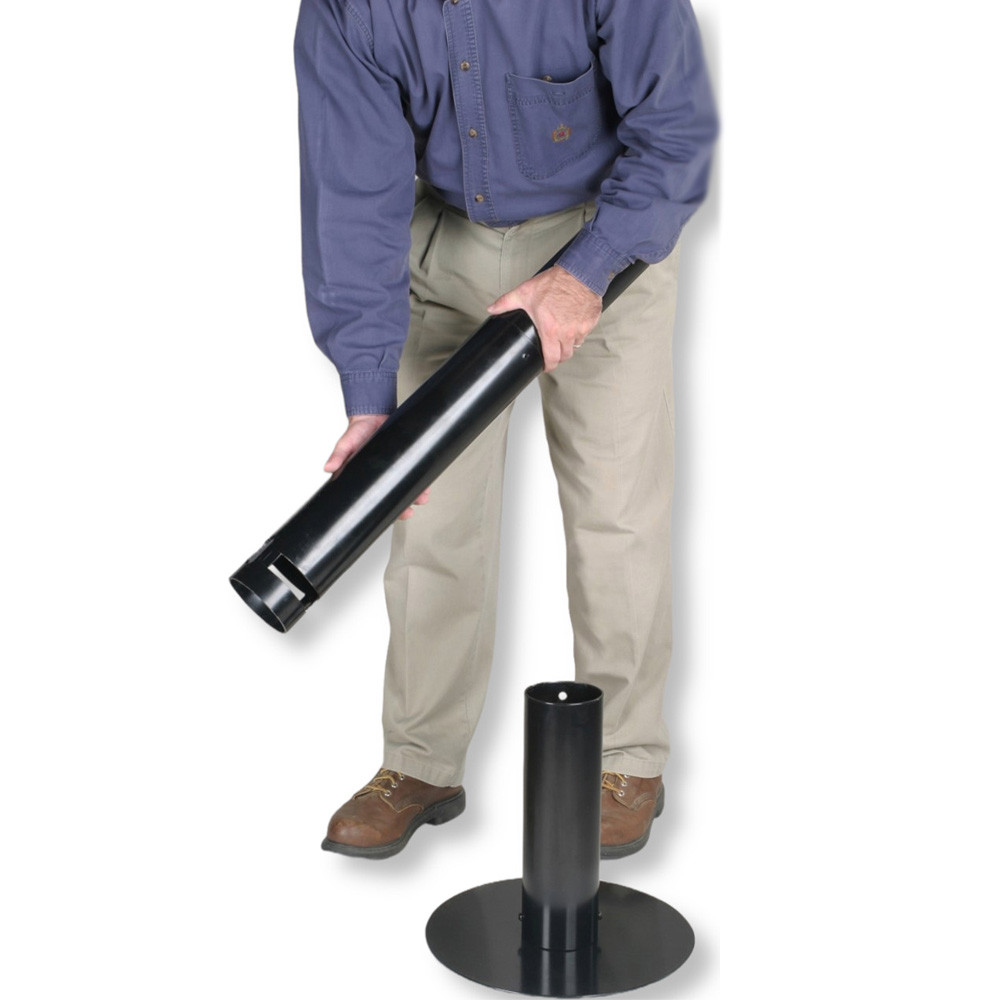 Smokers Pole Cigarette Disposal Bin
