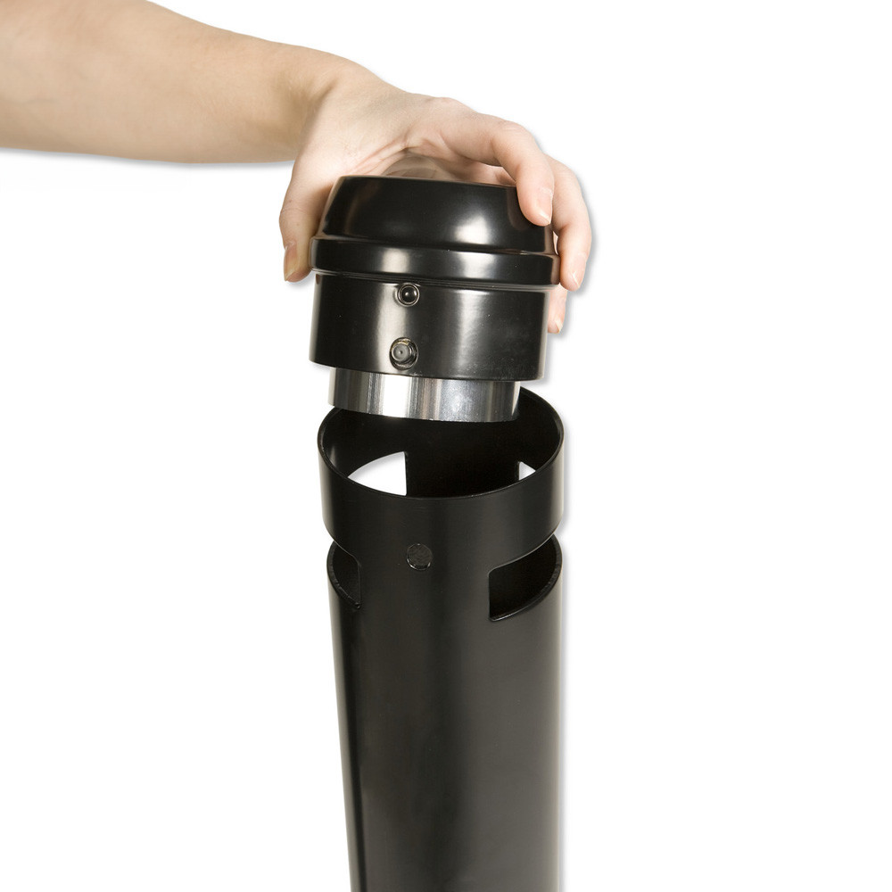 Smokers Pole Cigarette Disposal Bin