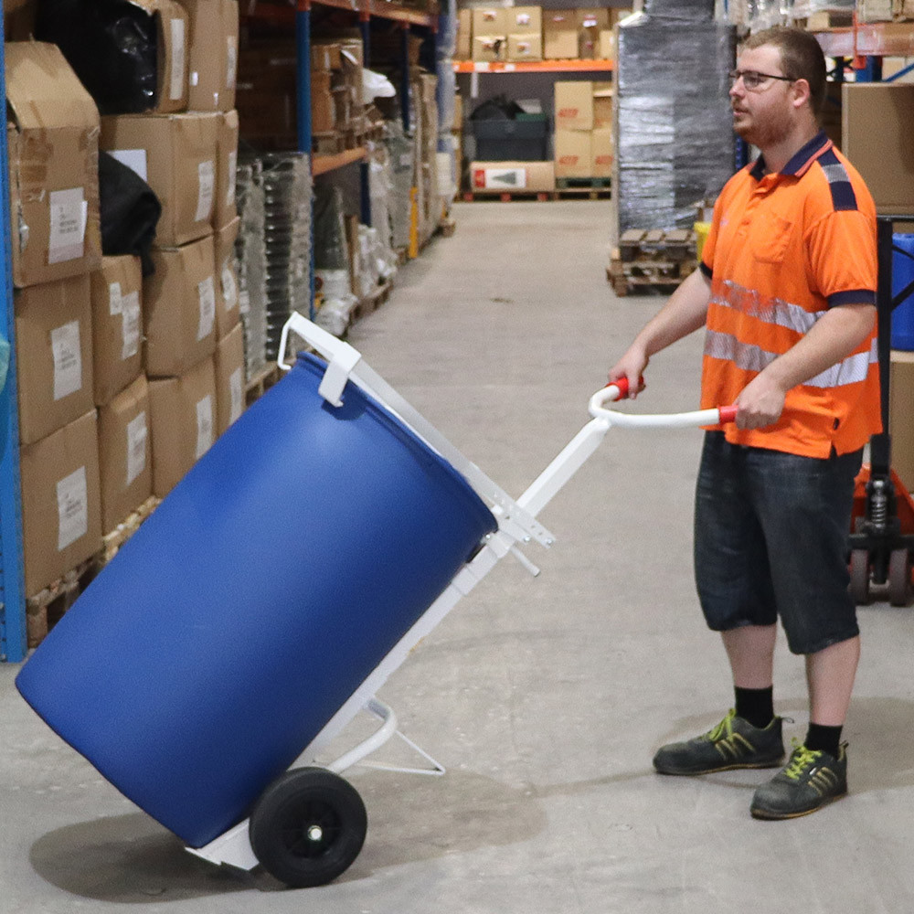 SOLMHA™ 2 Wheeled Drum Trolley - 350kg Capacity *Return*