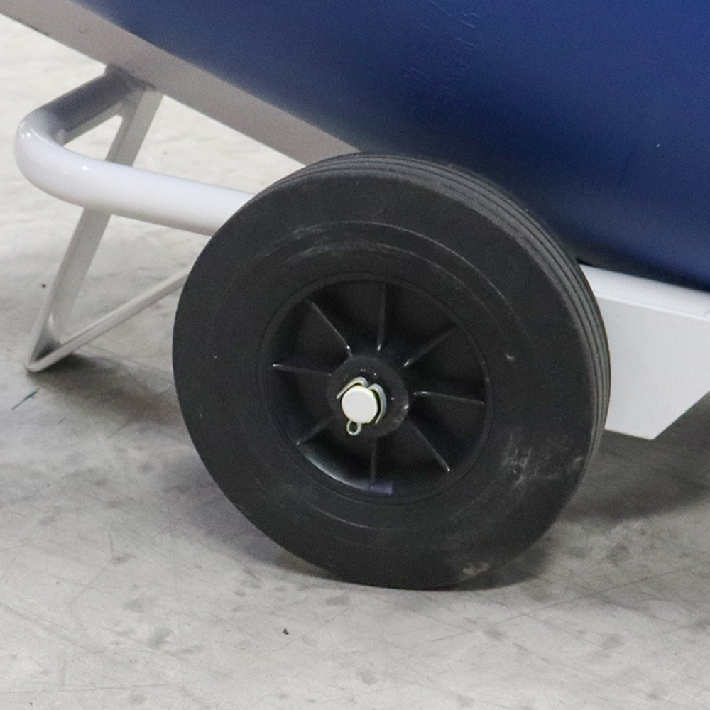 Wheeled barrel cheap