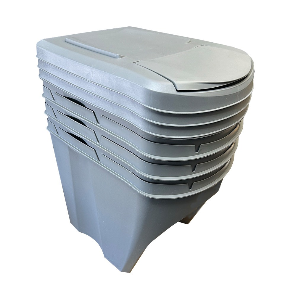 Multiple Use Container Lid Stackable Multi-Purpose Container with Easy Access Lid - 25 Litres ...