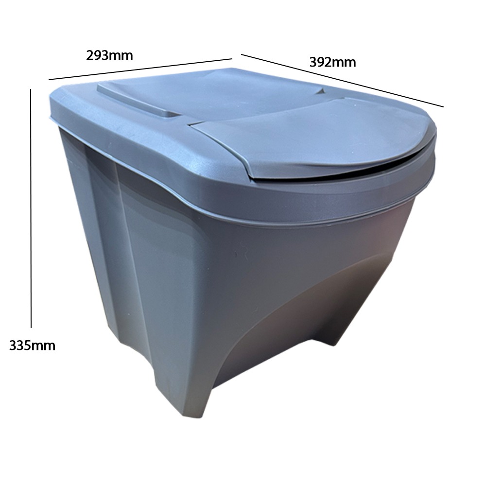 Stackinbin Stackable Recycling Bins - 25L - Set of 4