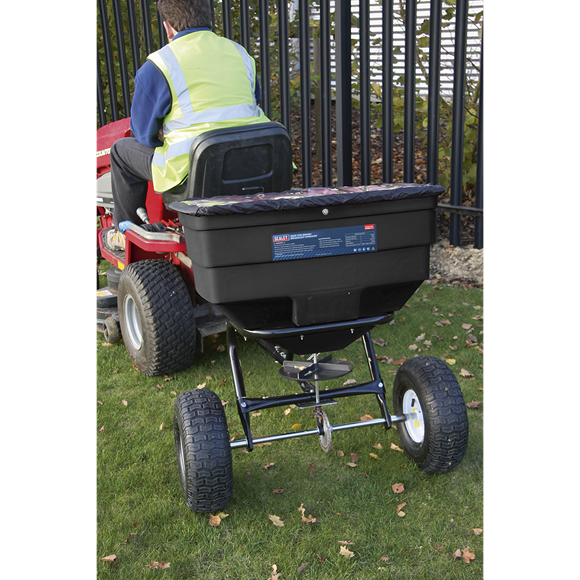 Sealey 80kg Towable Broadcast Salt Spreader