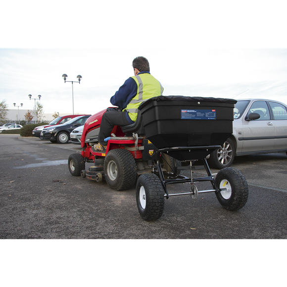 Sealey 80kg Towable Broadcast Salt Spreader