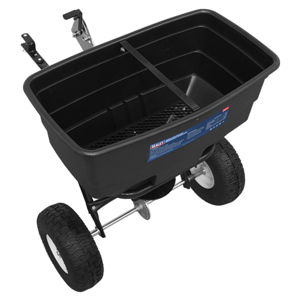 Sealey 80kg Towable Broadcast Salt Spreader
