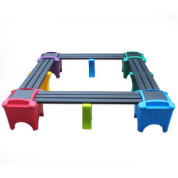 Modular Seating - Square Shaped Bench
