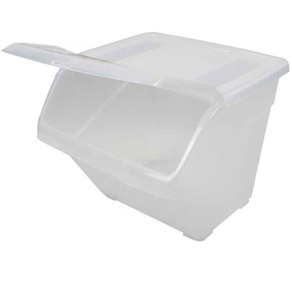 Stackable storage boxes 2024 with lids