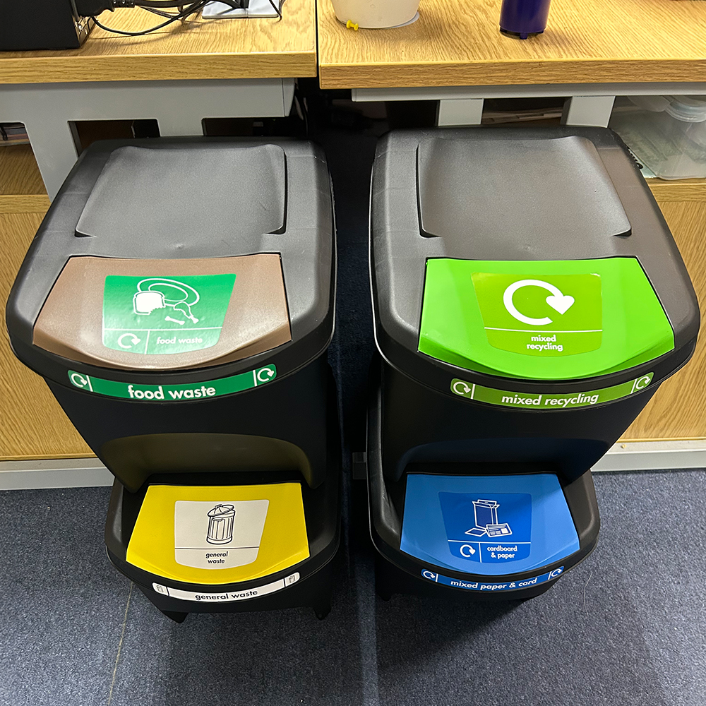 Simpler Recycling Premium Bin Stickers - Stackinbin