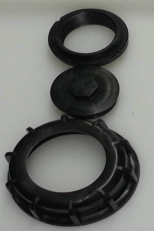 2000 Litre Industrial Banded Tank with Manway