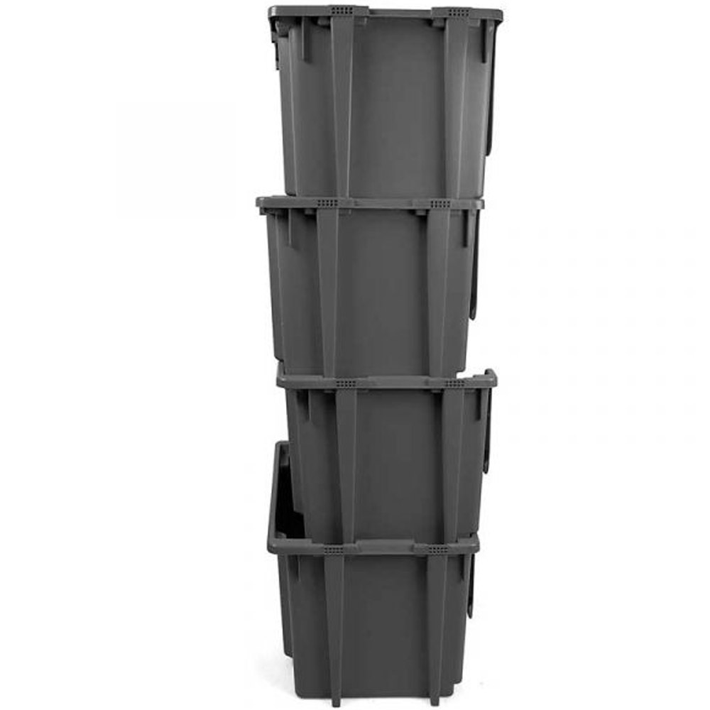 Stackable Open Fronted Plastic Pick Bins - 50 Litre