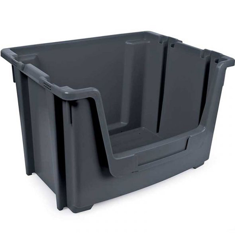 Stackable Open Fronted Plastic Pick Bins - 50 Litre