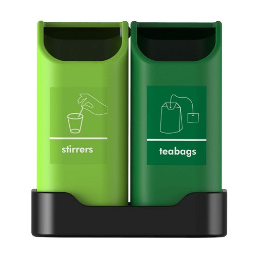 Tiny Tidy Desktop Recycling Bin - 5 Litre - front view