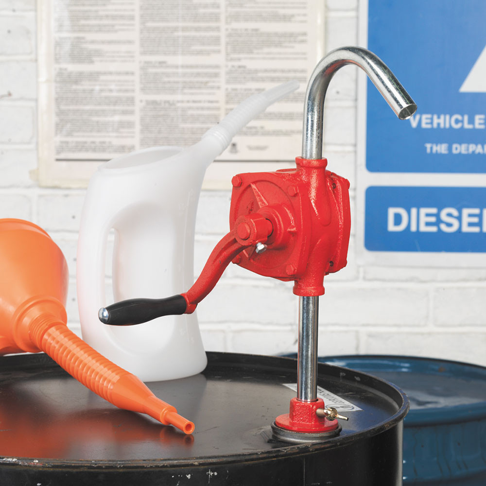 Sealey Rotary Pump for Oil Barrels and Drums - 205L