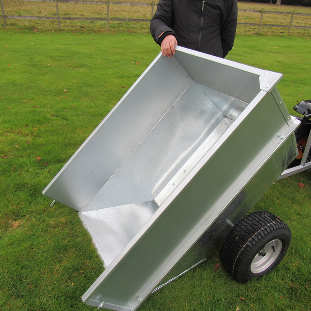 Large Capacity Galvanised Bodied Trailer