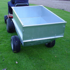 Large Capacity Galvanised Bodied Trailer