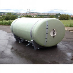15000 Litre GRP Horizontal Transport Tank