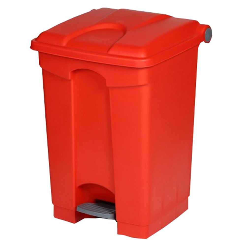 Plastic Pedal Operated Litter Bin - 45 Litre