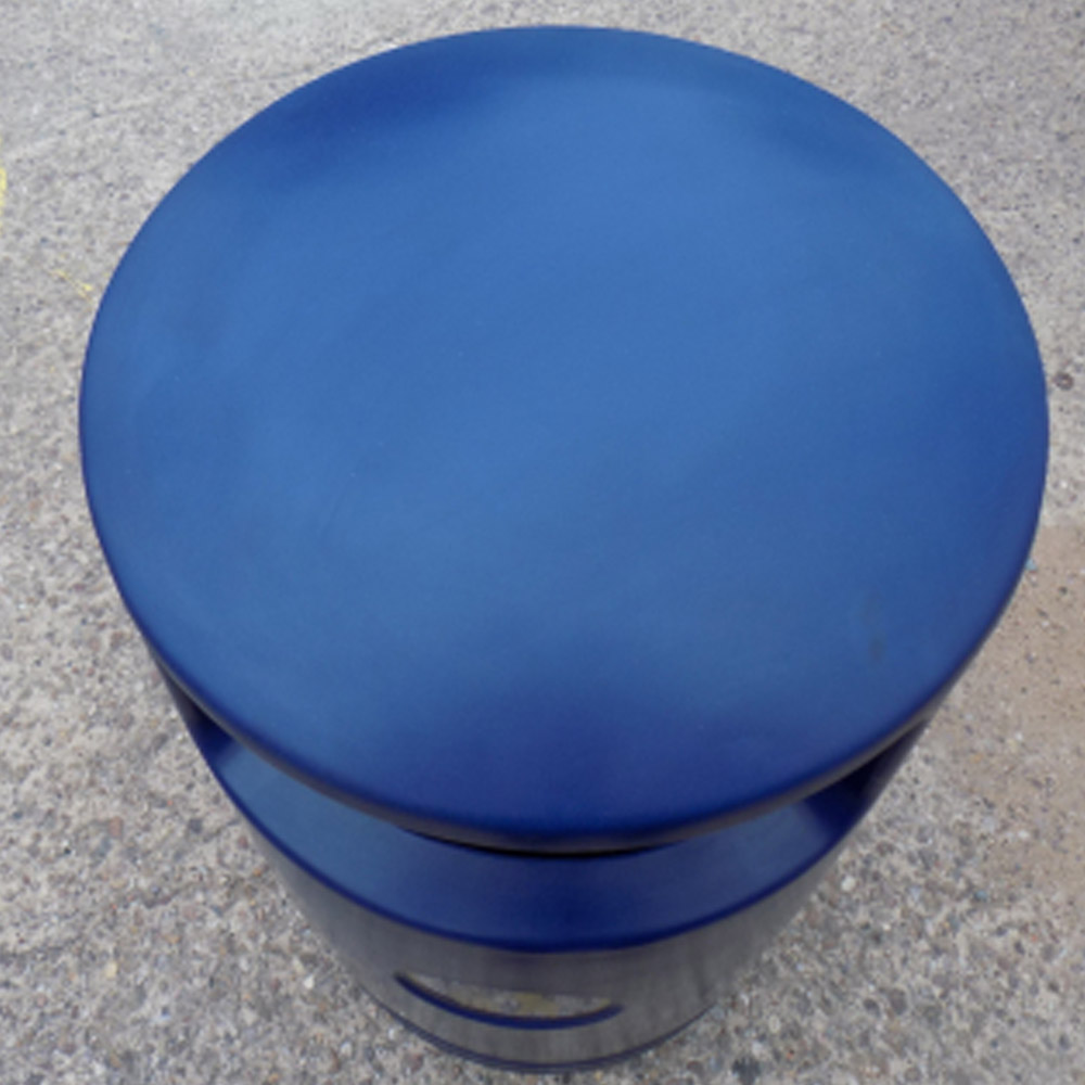 Trojan Litter Bin - 100 Litre Capacity - Ariel view