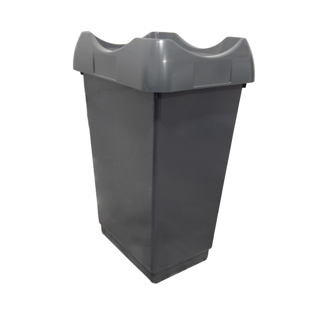 Set Of 3 Open Top Recycling Bins - 50 Litre - Clearance 
