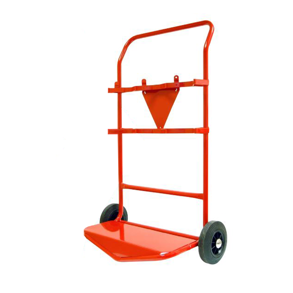 Triple Extinguisher Trolley with Buckets