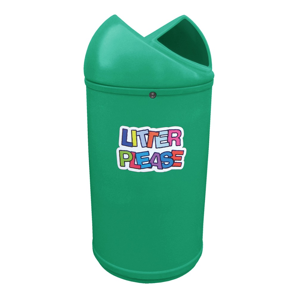 Twist Litter Bin with Litter Please Logo - 90 Litre