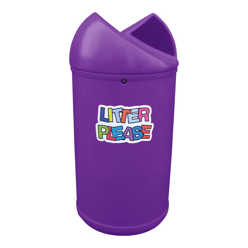 Twist Litter Bin with Litter Please Logo - 90 Litre