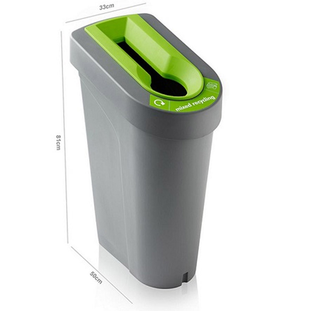 uBin Indoor Recycling Bin - 70 Litre - dimensions