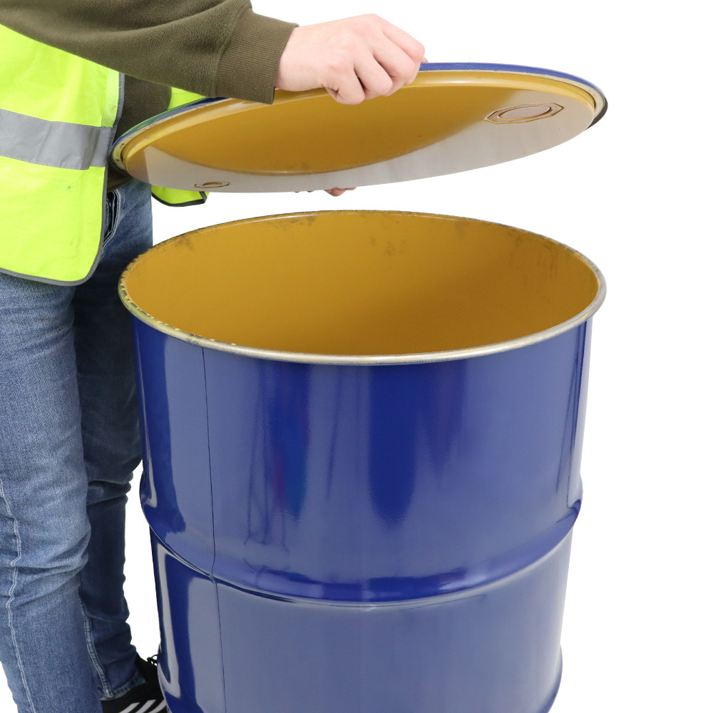 UN Open Head Lacquered  Steel Drum - 205 Litre / 45 Gallon 