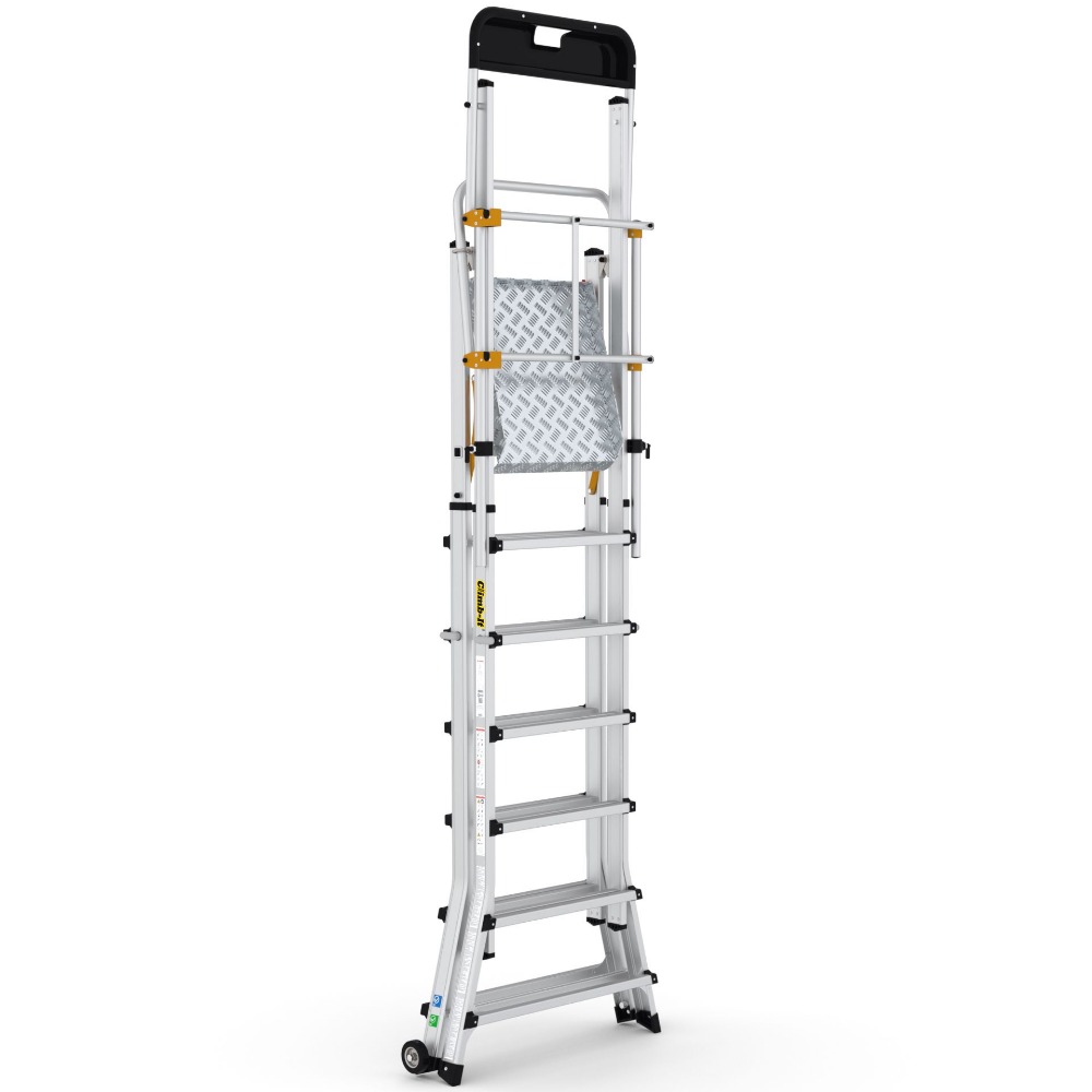 Climb-It „¢ Folding Telescopic Large Platform Steps