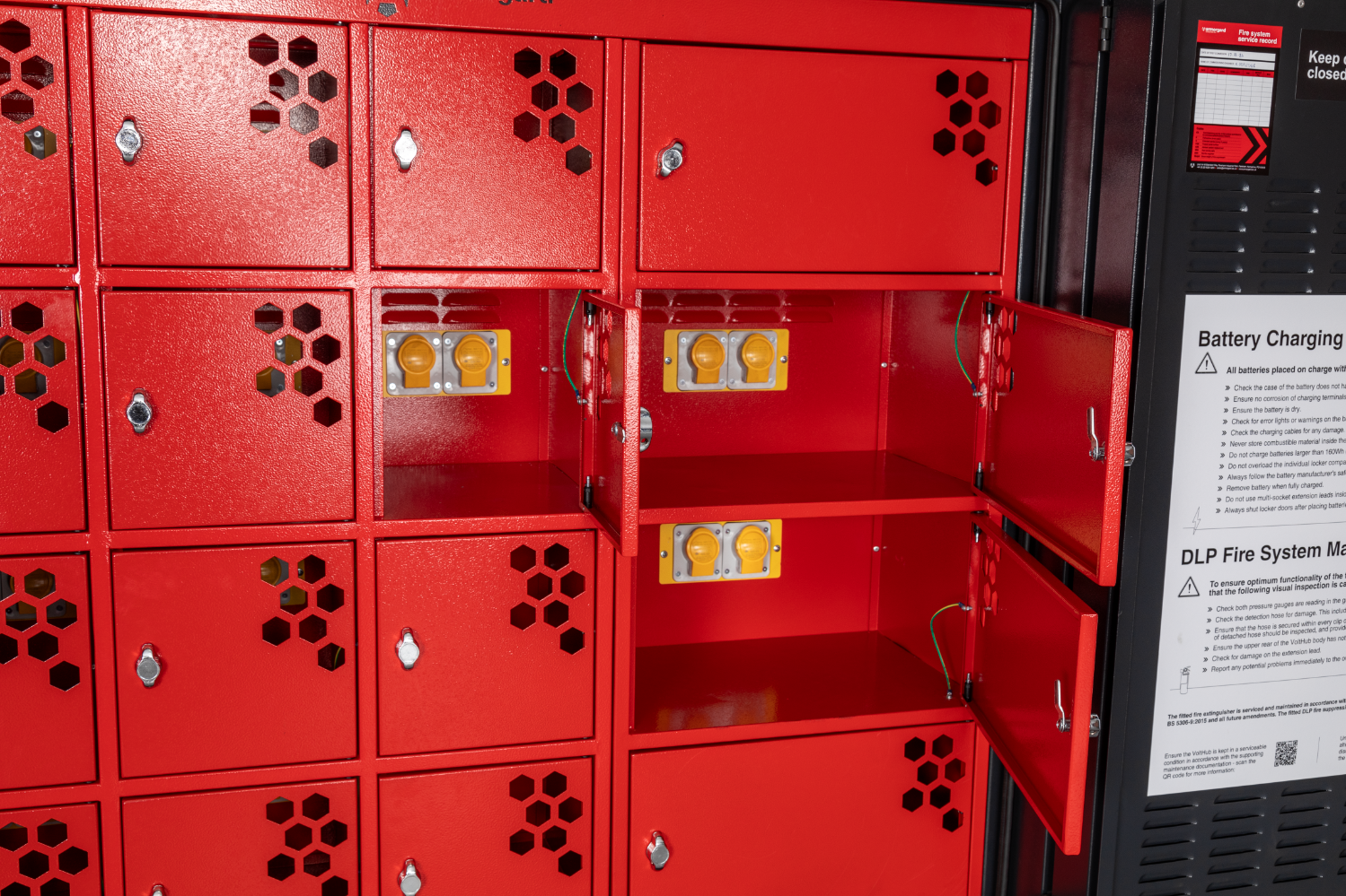 Armorgard VoltHub - Lithium Battery Charging Storage Cabinet