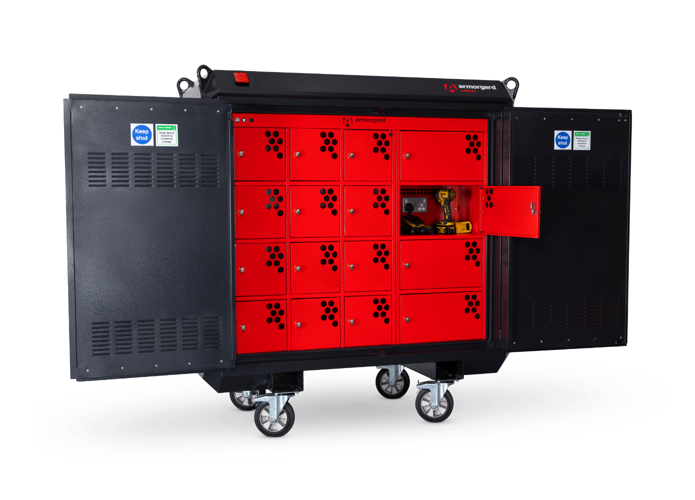 Armorgard VoltHub - Lithium Battery Charging Storage Cabinet