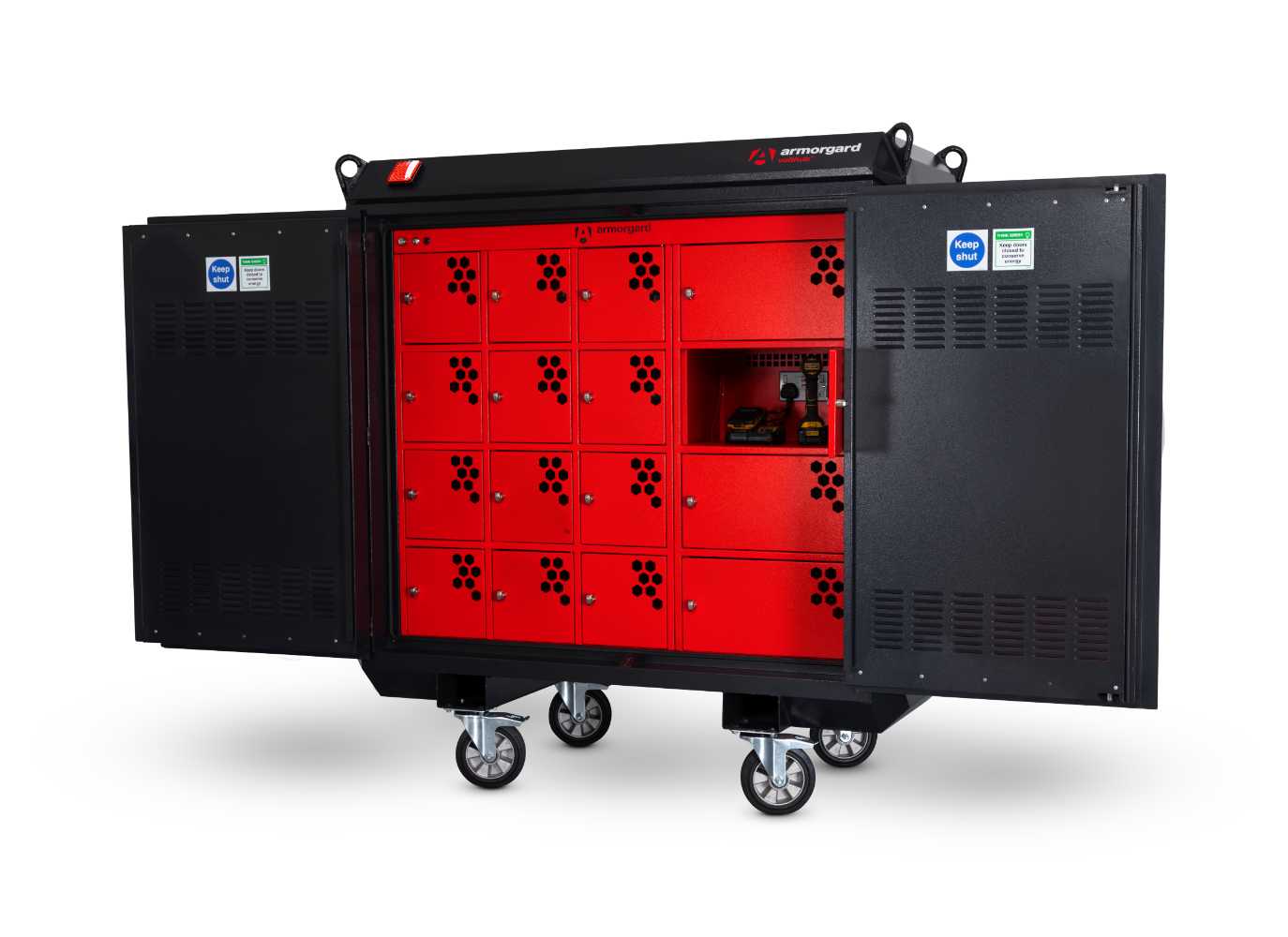 Armorgard VoltHub - Lithium Battery Charging Storage Cabinet