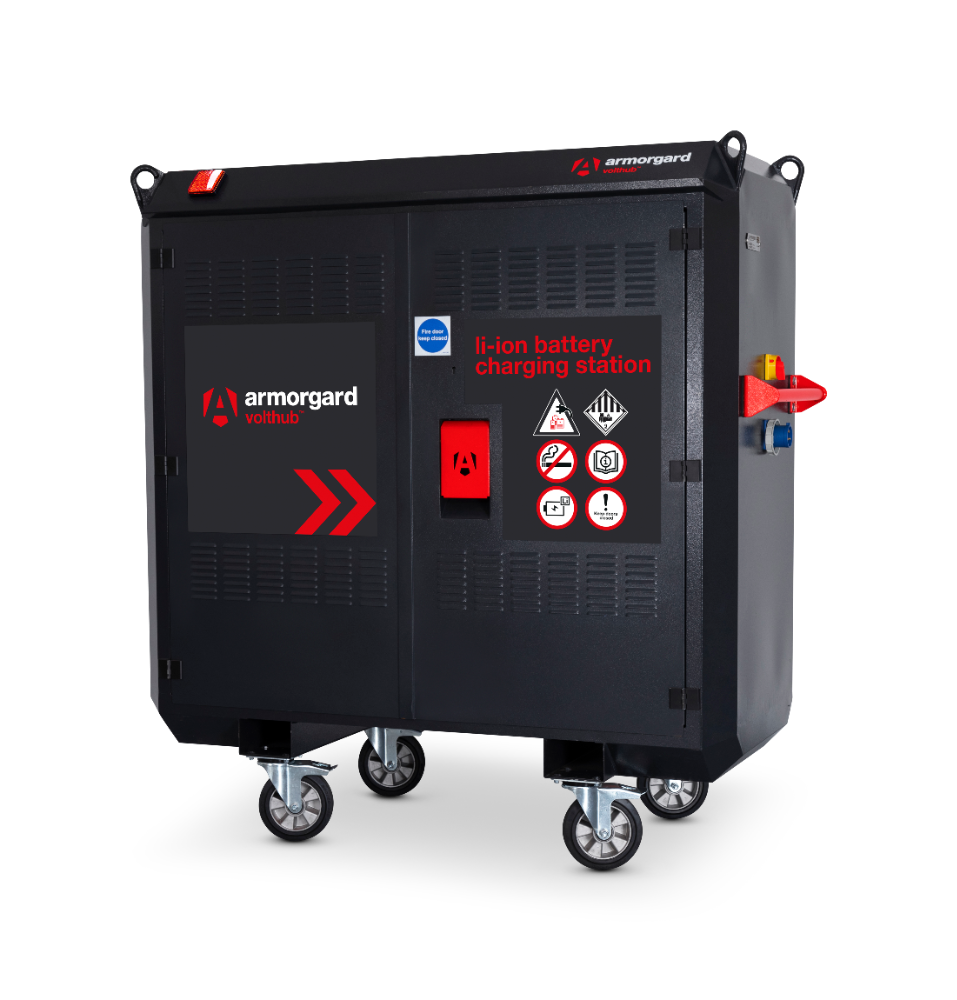 Armorgard VoltHub - Lithium Battery Charging Storage Cabinet