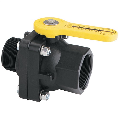 Banjo Stubby Valve 2" Male Thread x 2" Female Thread