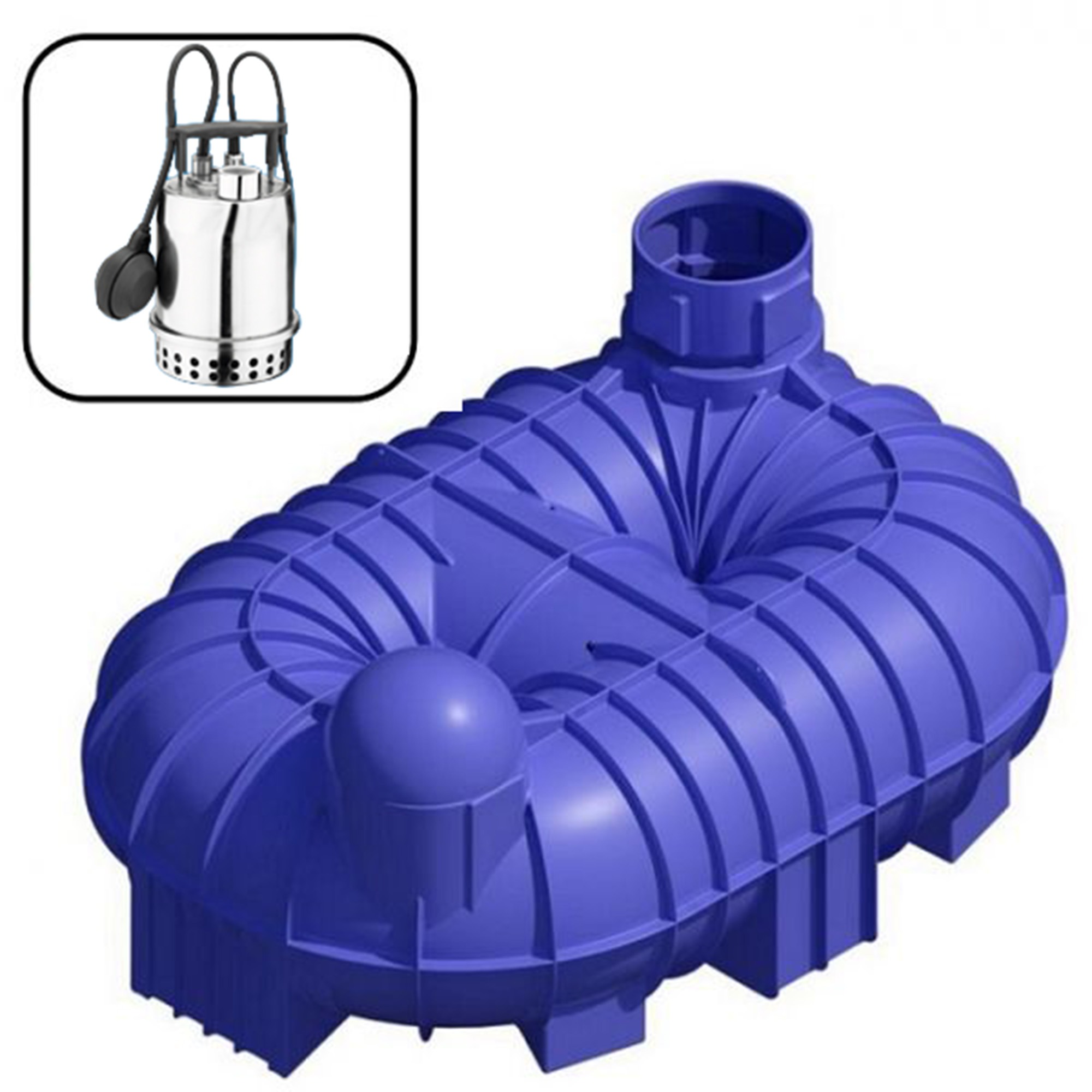 8400 Litres Economy Underground Rainwater Harvesting Garden System