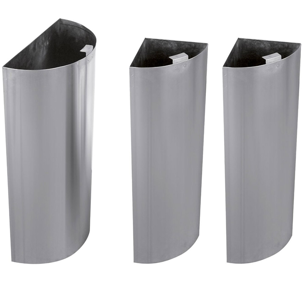 Waste Separation Recycling Bin - 40 Litre - galvanised liner 