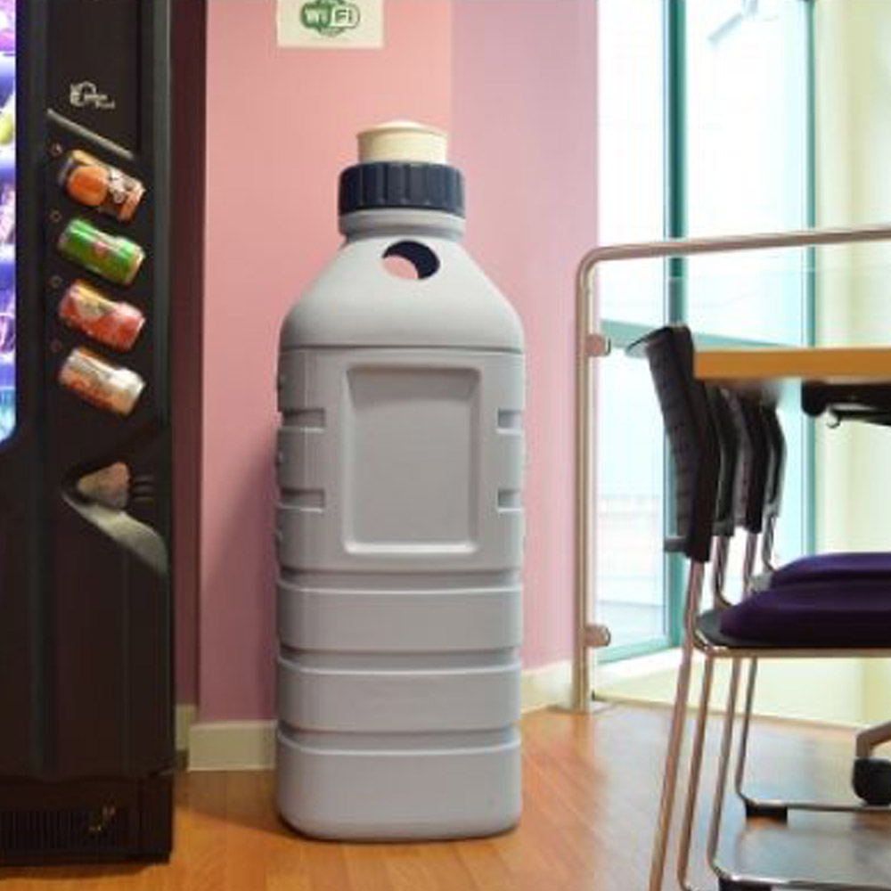 Water Bottle Recycling Bin - 90 Litre