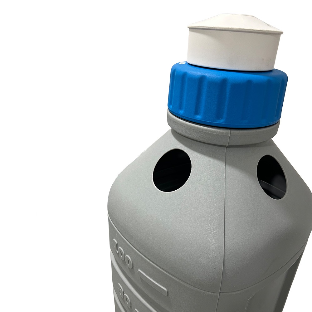 Water Bottle Recycling Bin - 90 Litre