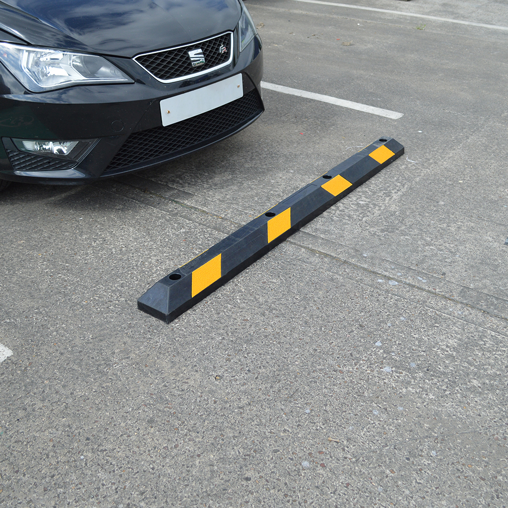 Rubber Wheel Stop 1650 - 2000mm - Kingfisher Direct Ltd