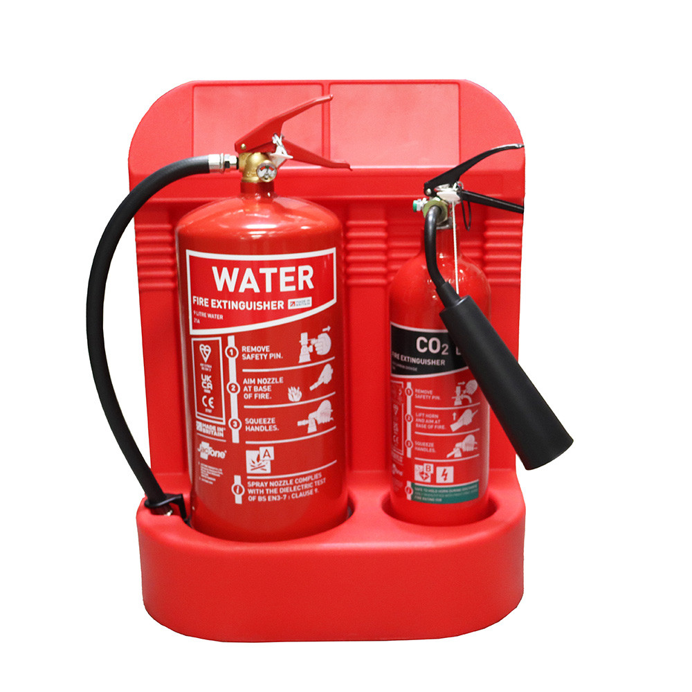 Recessed Extinguisher Red Stand