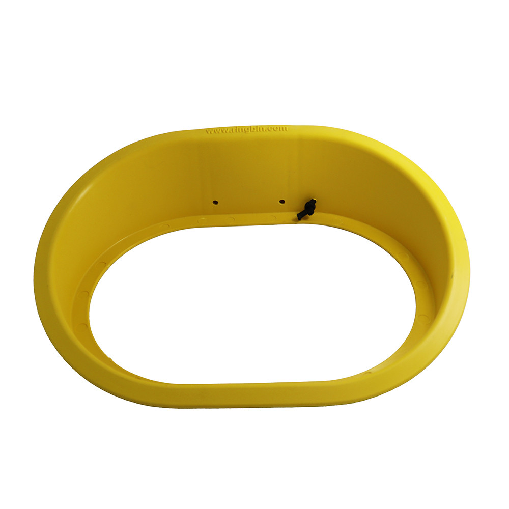 Sack Holder - Wall or Post Mountable - Yellow